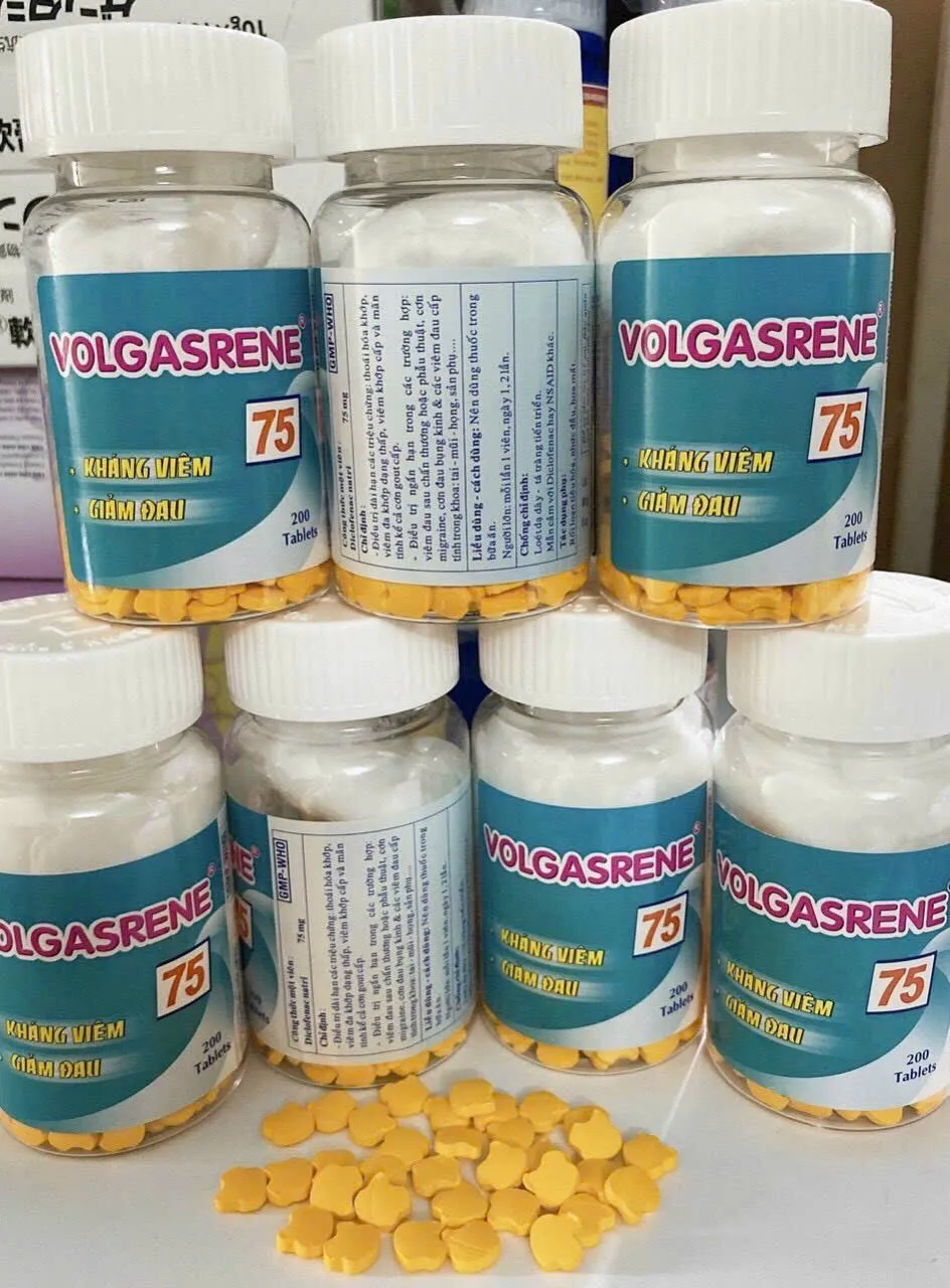 Volgasrene 75 USA – Giảm đau, kháng viêm hiệu quả cho xương khớp